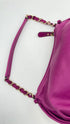 Borsa in pelle fuchsia
