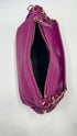 Borsa in pelle fuchsia