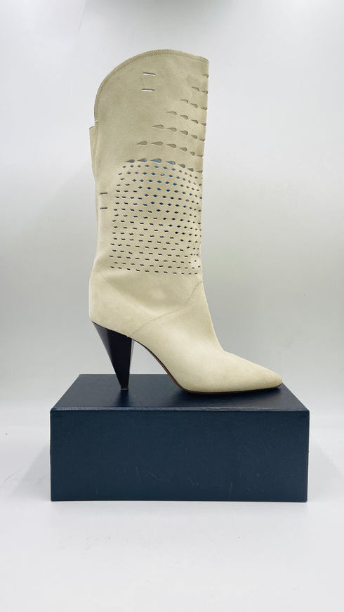 Stivali in suede N.41