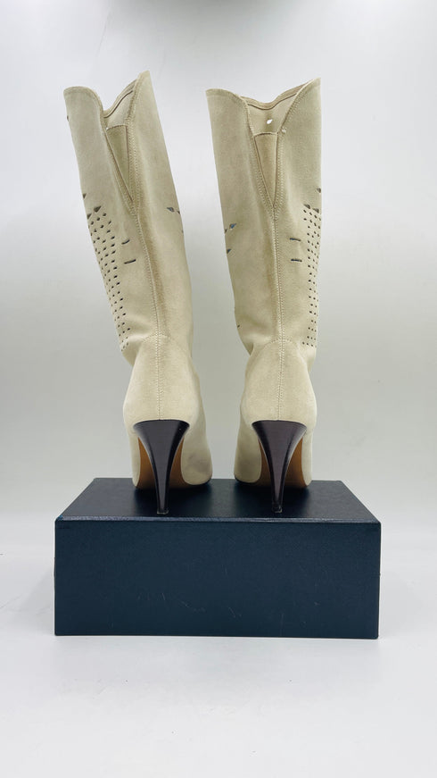 Stivali in suede N.41