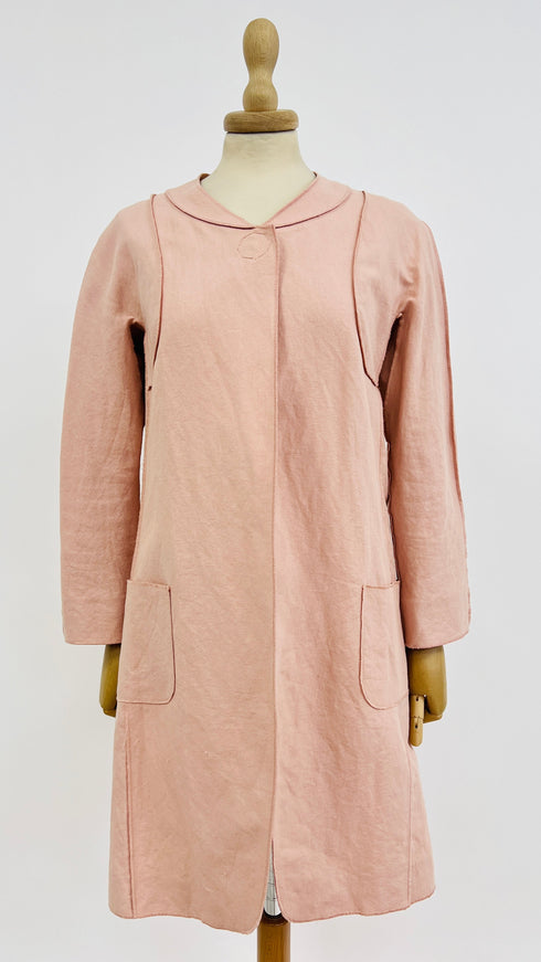 Soprabito in lino-cotone