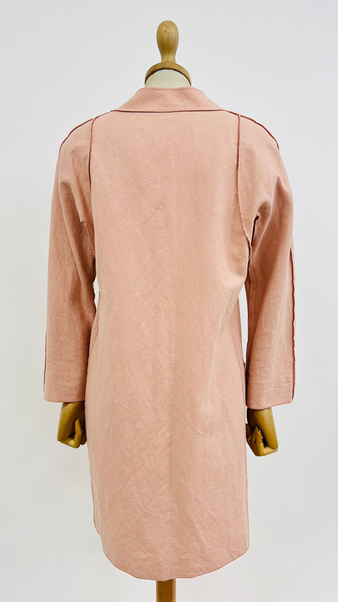 Soprabito in lino-cotone
