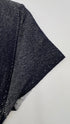 Maglia stretch a costine blu
