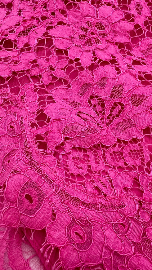 Mini abito polo in pizzo