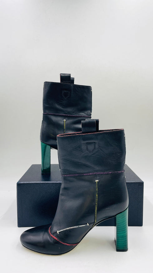 Stivaletto patchwork N.36