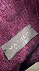Maglia in cachemire bordeaux Matucci