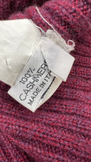 Maglia in cachemire bordeaux Matucci
