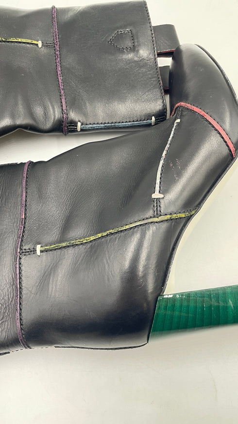 Stivaletto patchwork N.36