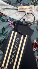 Maglia fantasia peonie Camicetta snob