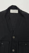 Cardigan cotone nero