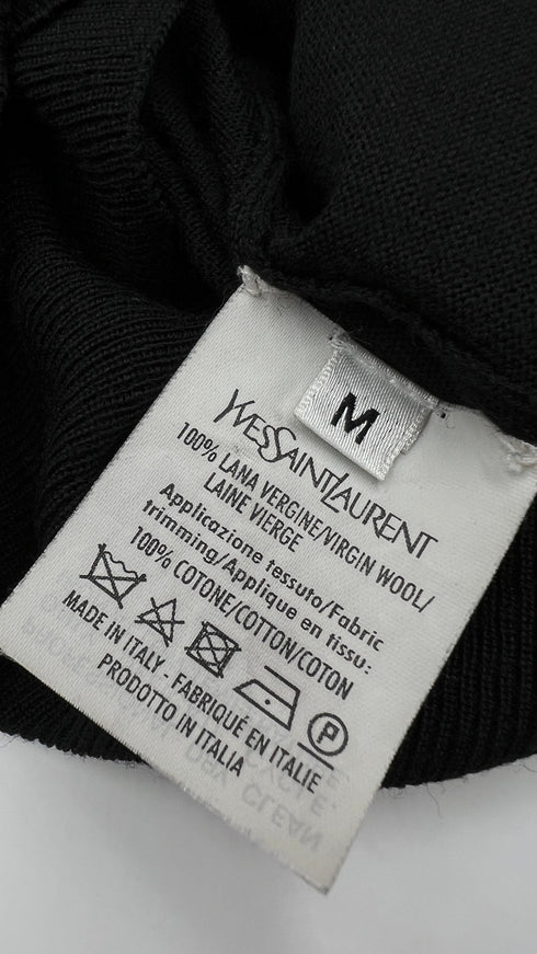Cardigan cotone nero