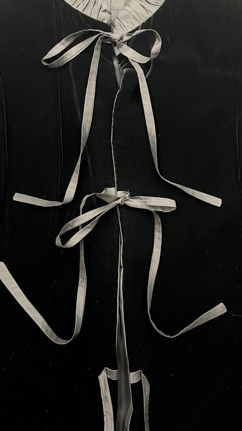 Soprabito lungo in velluto