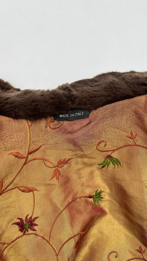 Pelliccia con strass