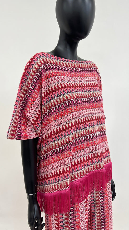 Set in maglia zig-zag