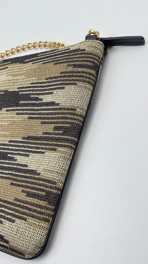 Pochette fiammata lurex