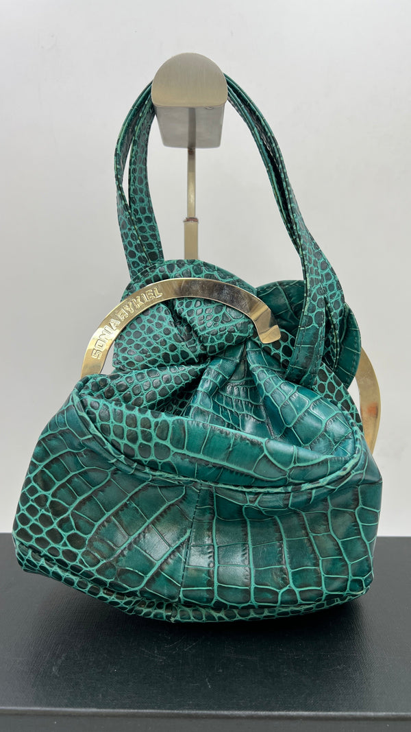 Borsa a mano in pelle