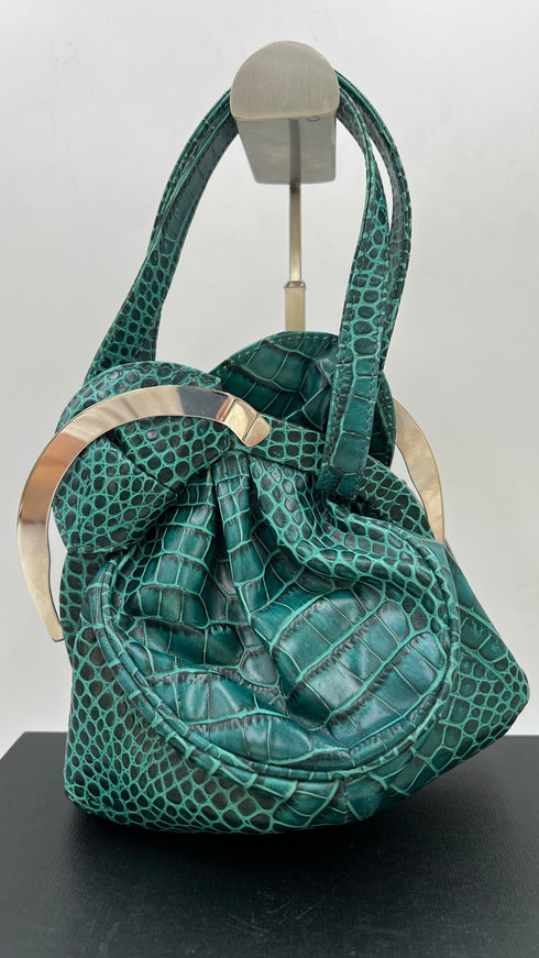 Borsa a mano in pelle