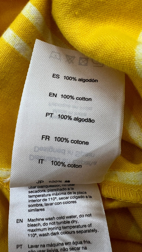 Completo a righe in cotone