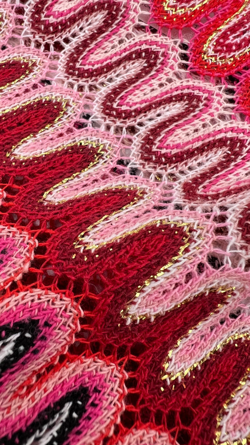 Set in maglia zig-zag