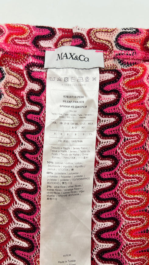 Set in maglia zig-zag