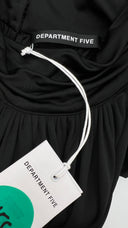 Abito lungo nero smanicato DEPARTMENT 5
