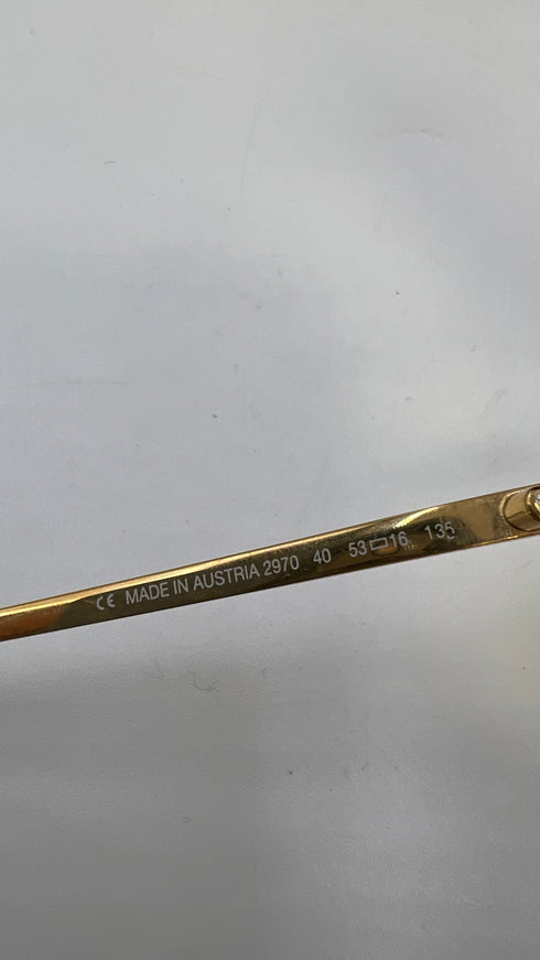 Occhiali ovali vintage