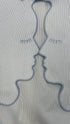 Camicia a righe “Kissing Face”
