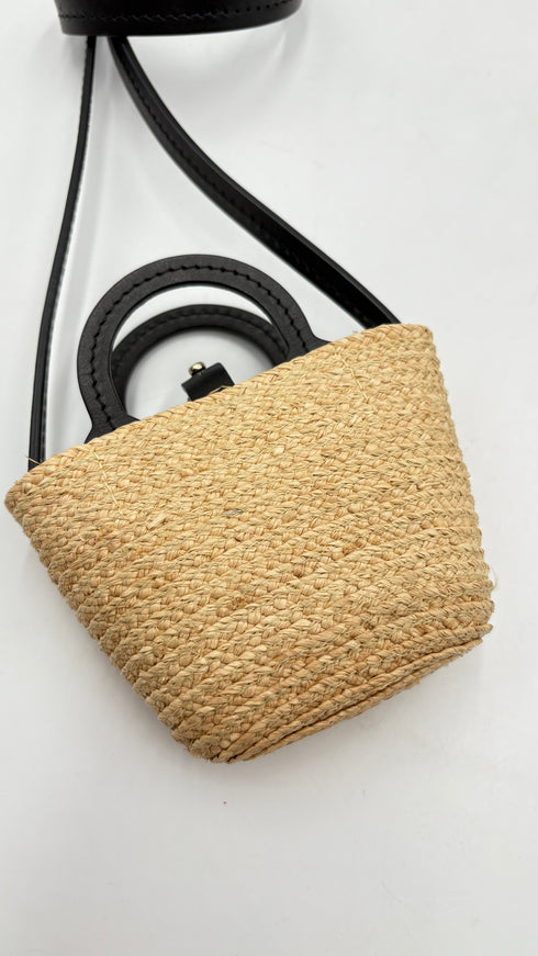 Micro cestino in raffia