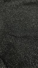 Abito corto lurex e cartellino MM6
