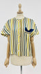 Camicia girocollo a righe