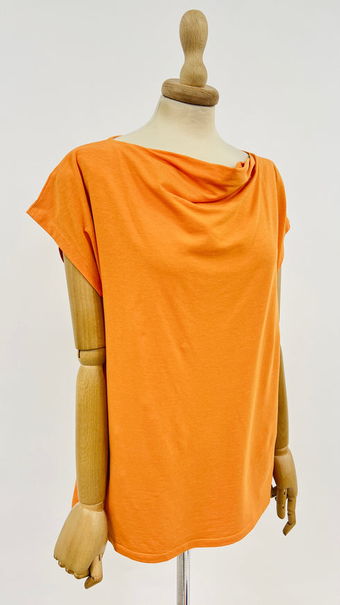 T-shirt collo ad anello