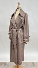 Trench lungo cipria GIORGIO ARMANI