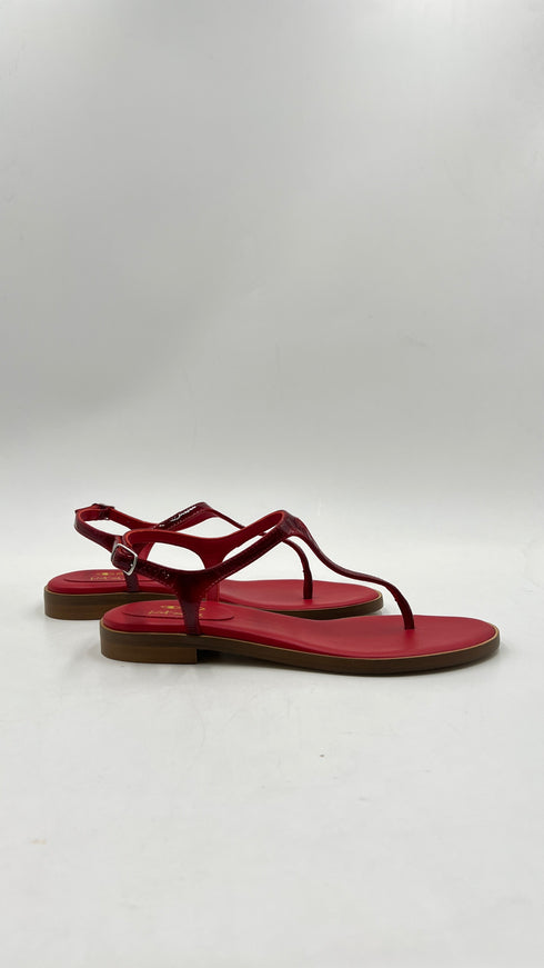 Sandali "Vernice Rosso PE"
