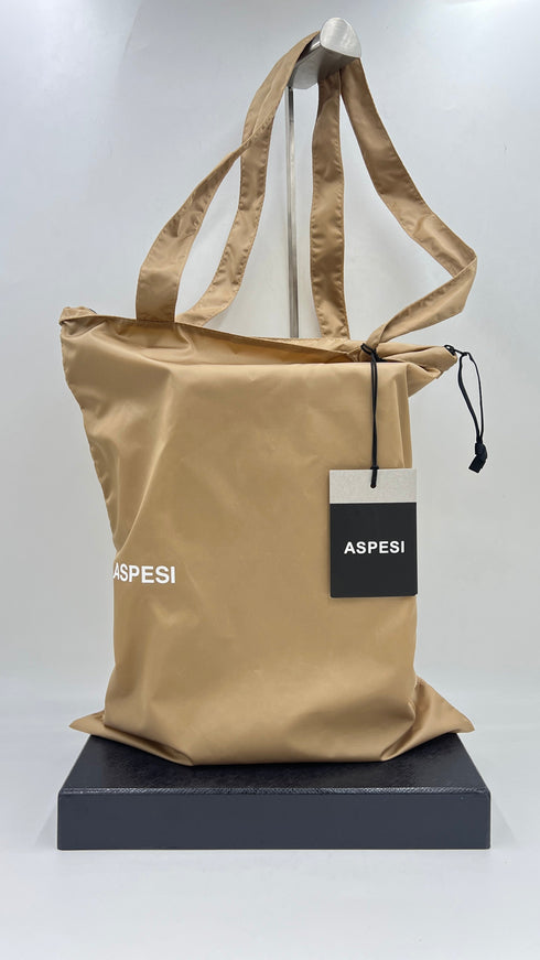 Tote bag tecnica con cartellino