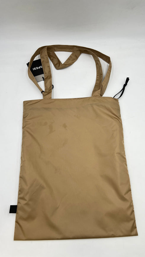 Tote bag tecnica con cartellino