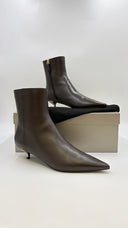 Stivaletti con tacco basso oro N°40 GIORGIO ARMANI