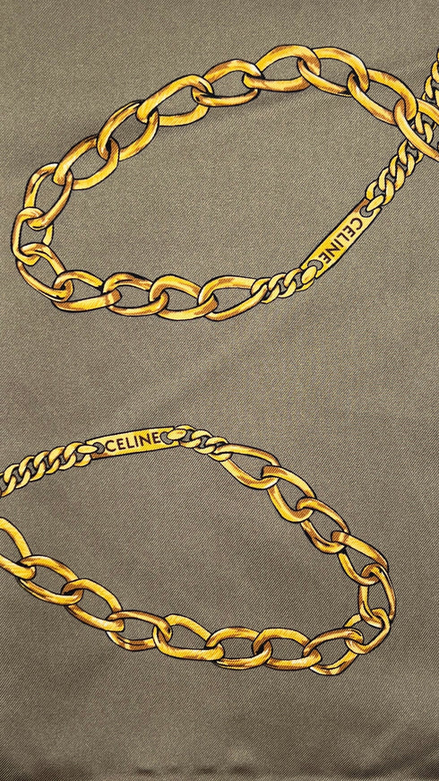 Foulard in seta con cartellino