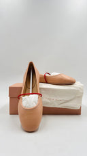 Ballerine in pelle cipria Fabio Rusconi