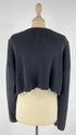 Cardigan nero cropped
