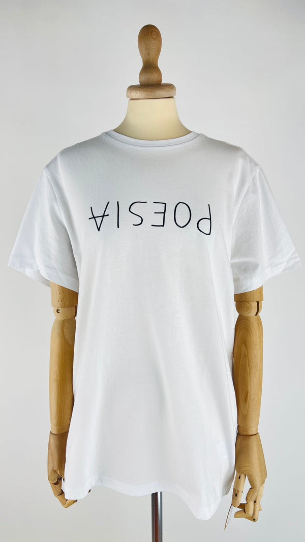 T-shirt Poesia in cotone collab