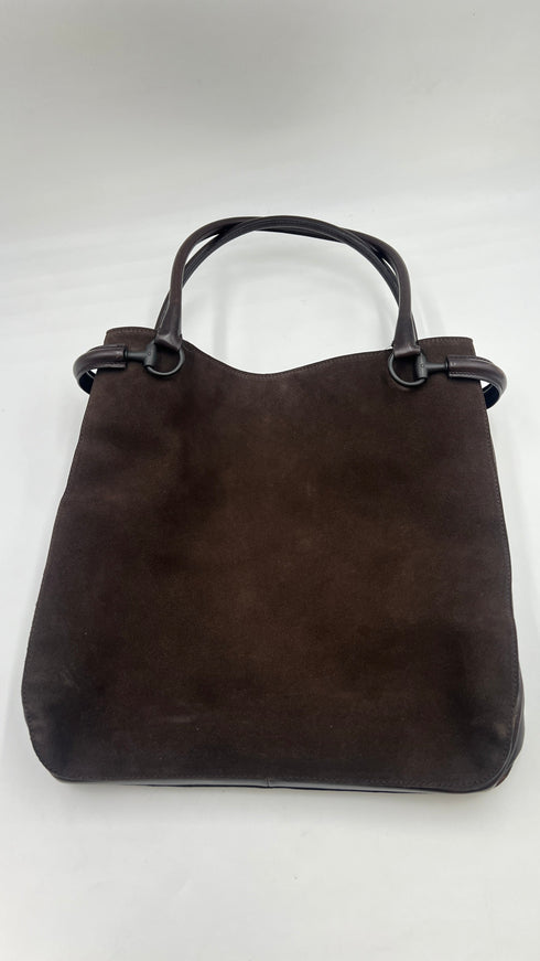 Borsa “Horsebit” marrone
