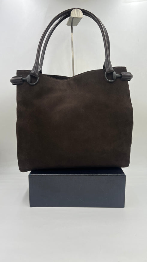 Borsa “Horsebit” marrone