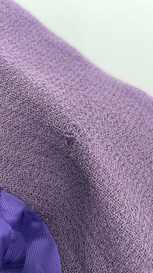 Blazer in crepe di lana vintage