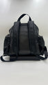 Zaino in pelle nera