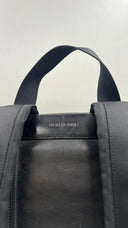 Zaino in pelle nera Dior Homme