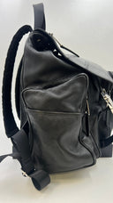 Zaino in pelle nera Dior Homme
