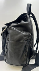 Zaino in pelle nera Dior Homme