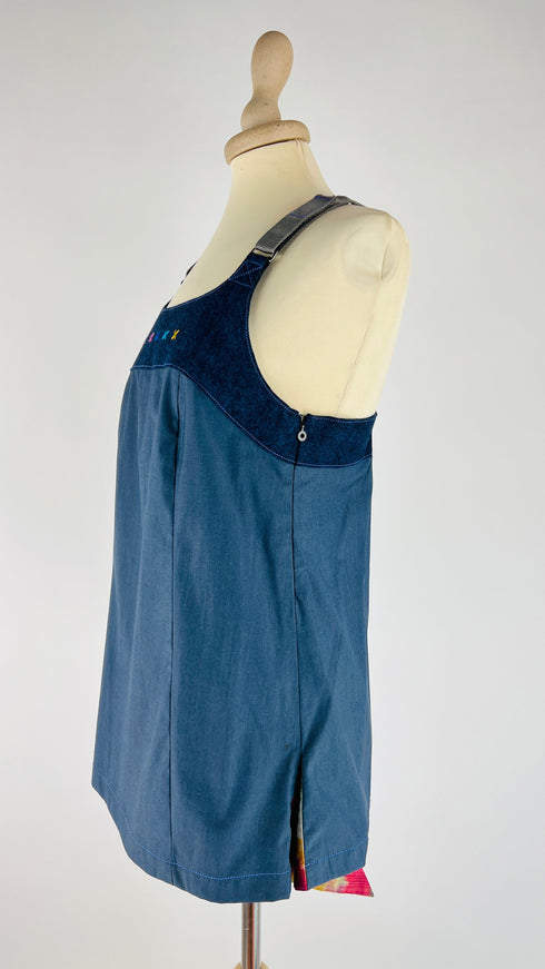 Top scollo salopette