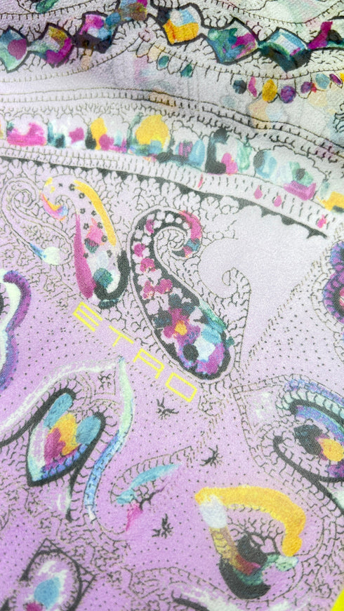 Sciarpa in seta paisley