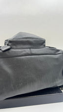 Zaino in pelle nera Dior Homme